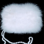 Feather Muff handbag