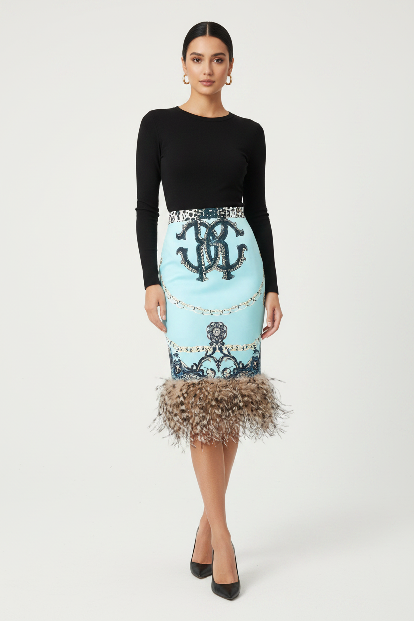 'CC Tiffany' Pencil Skirt