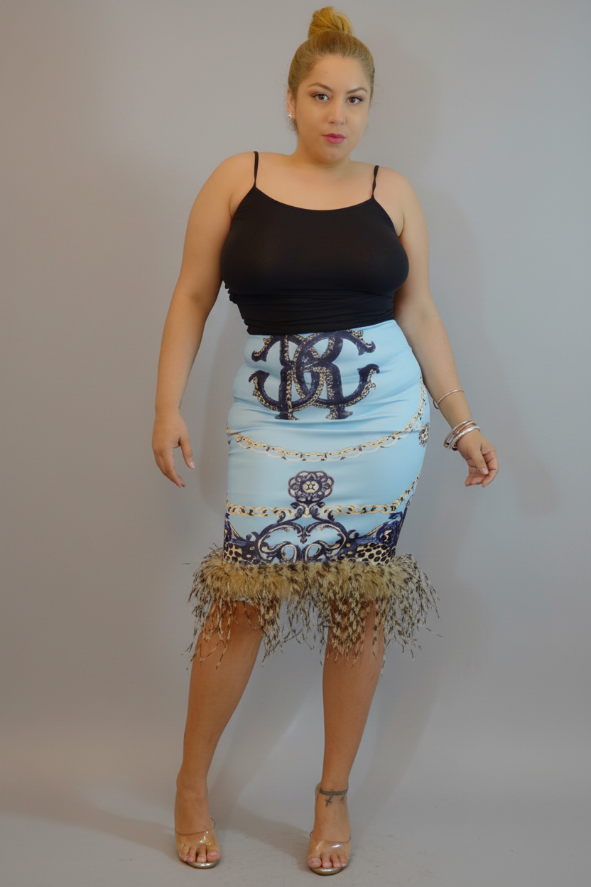 'CC Tiffany' Pencil Skirt