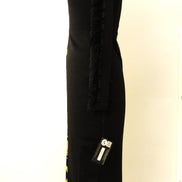 Abstract Midi-Dress
