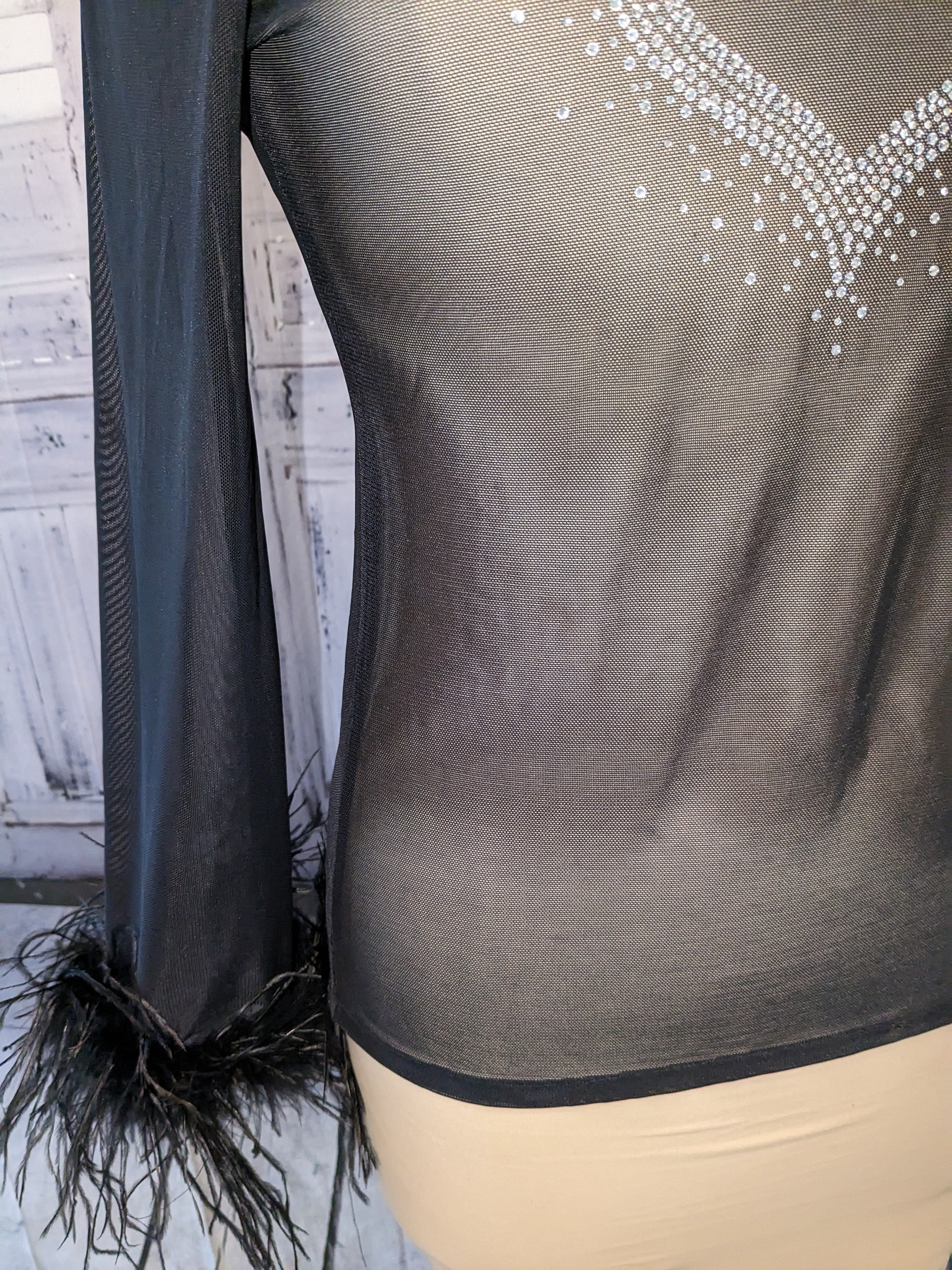 'Sparkling Heart' top