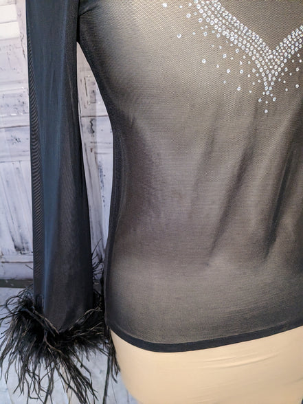 'Sparkling Heart' top