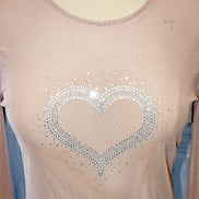 'Sparkling Heart' top