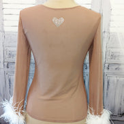 'Sparkling Heart' top