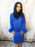 Royal Hoodie Dress