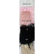 Ostrich Feather & Silk Chiffon Bralette