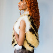 Marabou Feather Vest